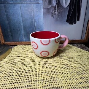 Colorful Circle Pattern Mug.